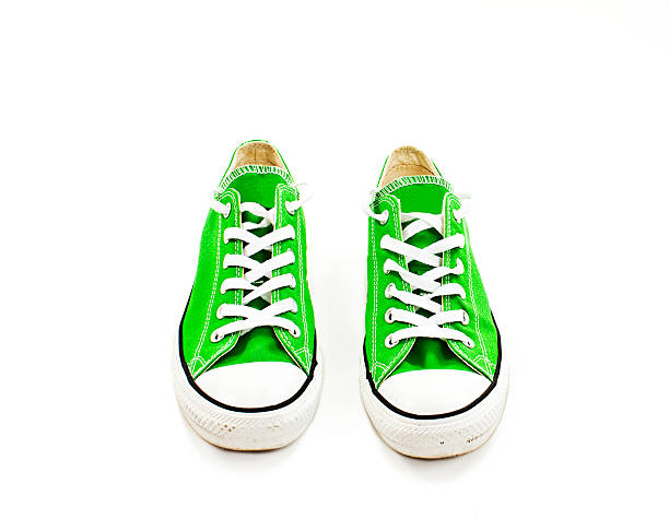 istock Vintage green shoes 517899441