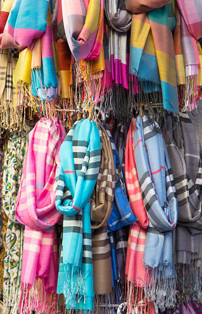 istock Colourful Scarves for sale 517899483