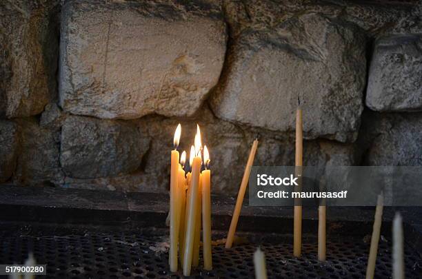 Burning Candles Stock Photo - Download Image Now - Anglican, Backgrounds, Beeswax