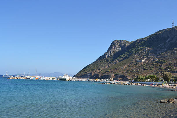 istock Aegean Sea and Kos island 517900755