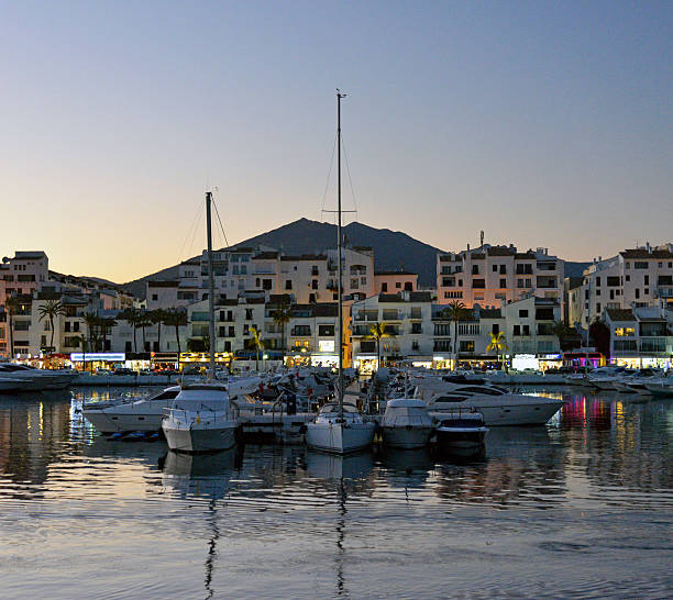 istock Puerto Banus Marina at night. 517902294