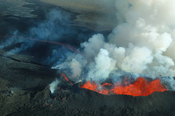 istock Bardarbunga volcano eruption in Iceland 517923701
