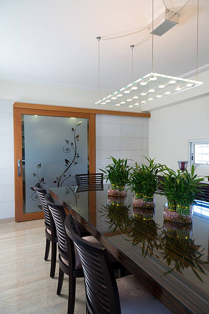 istock apartment furnished, dining table 517925122