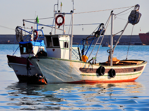 Returning to the harbor of Villajoyosa