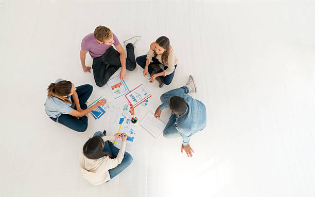 istock Business meeting at a creative office 517926056