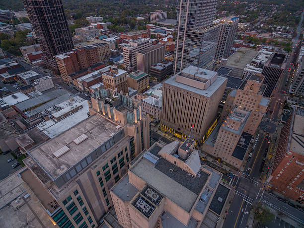 istock Downtown Raleigh, NC at dusk. 517926130
