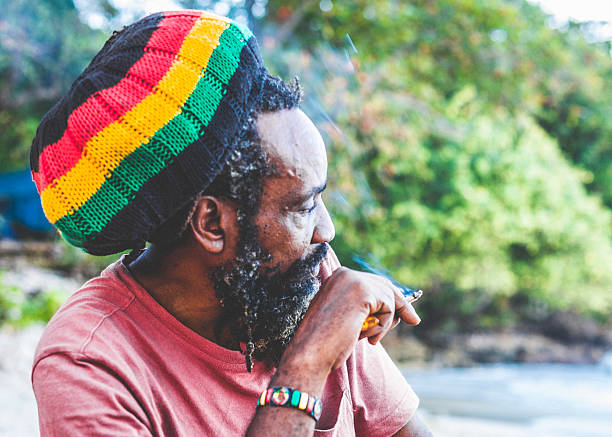 "album rastaman portrait. " - jamaican culture photos et images de collection