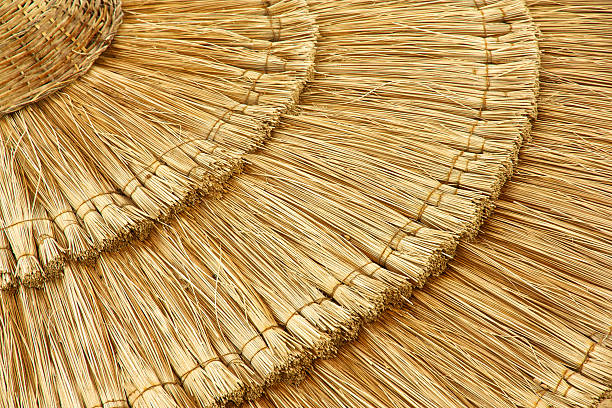 istock straw beach umbrella close-up 517926289