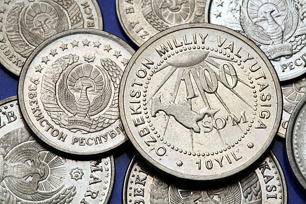 istock Coins of Uzbekistan 517929085