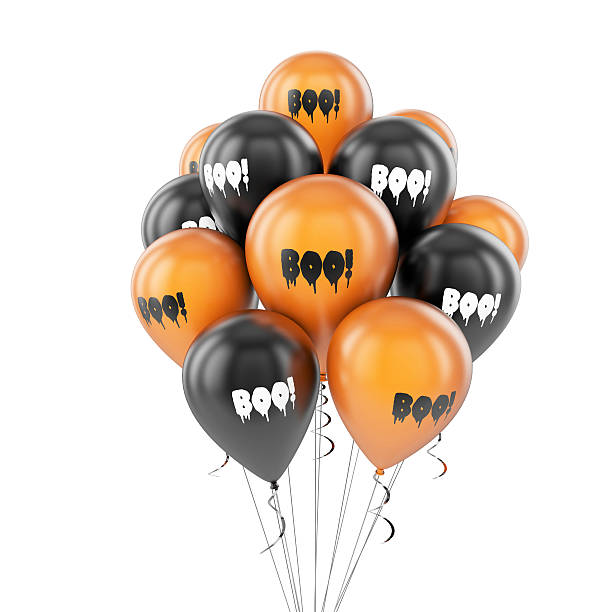 istock Boo halloween balloons 517929443