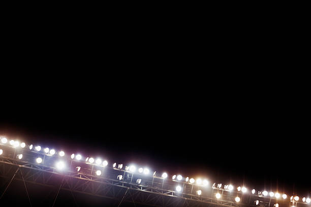 istock View of stadium lights at night 517931540
