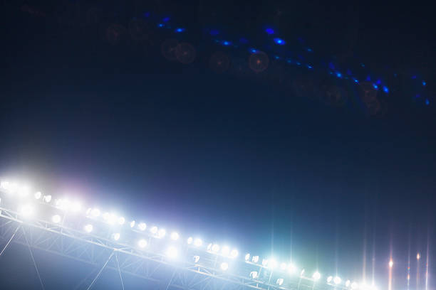 istock View of stadium lights at night 517931702