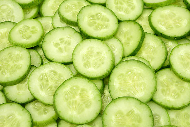 istock Fresh Cucumber and slices 517932498