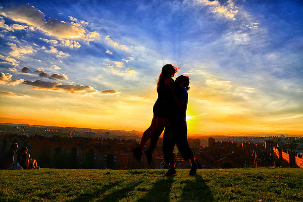 Two people in love.