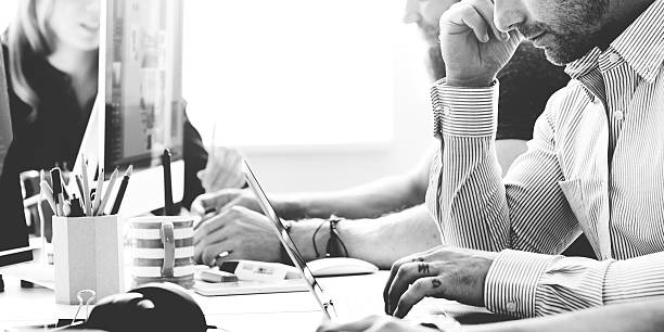 istock Business People Meeting Discussion Working Office Concept 517936818