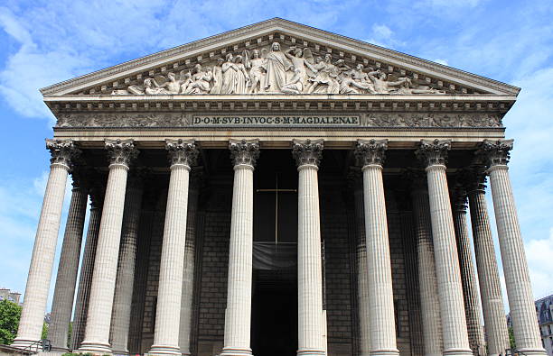 istock Madeleine church in Paris 517940484