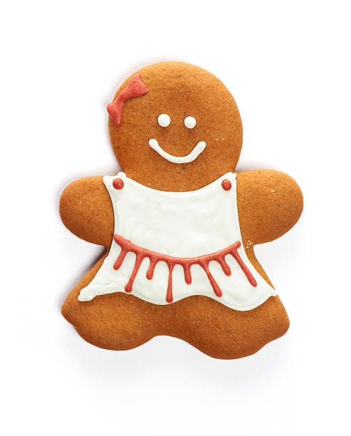 istock Christmas gingerbread girl cookie 517953805