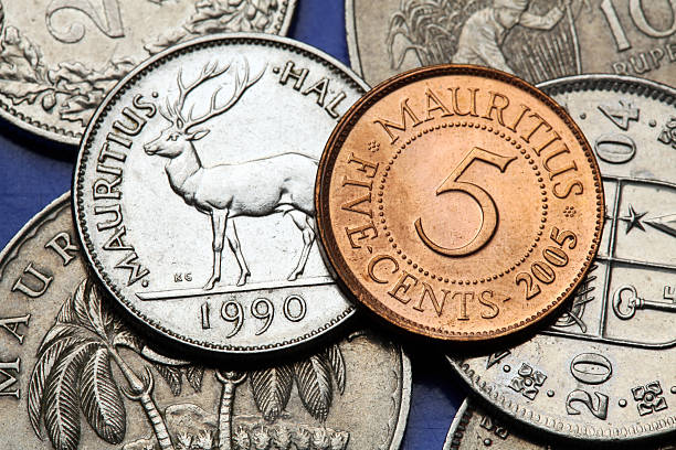 istock Coins of Mauritius 517956985