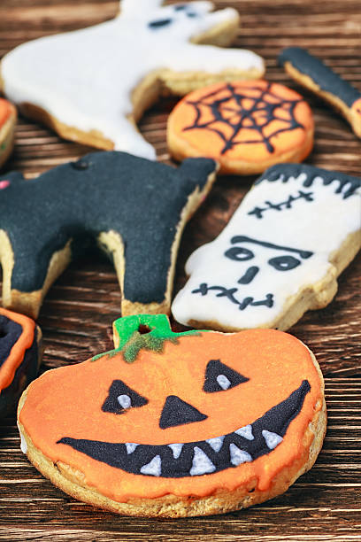 istock Handmade Halloween cookies 517958487