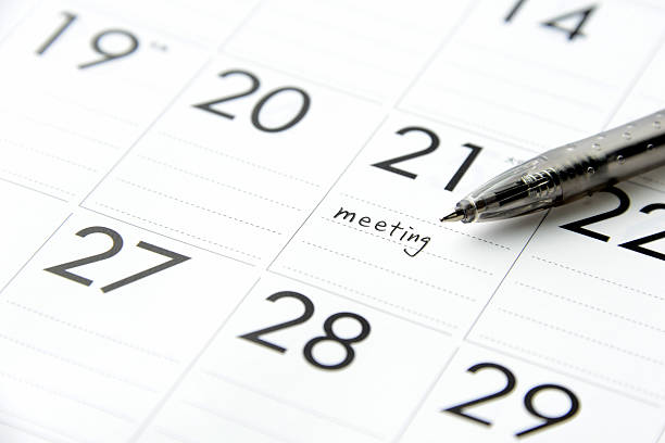 istock Scheduled business meeting 517959355