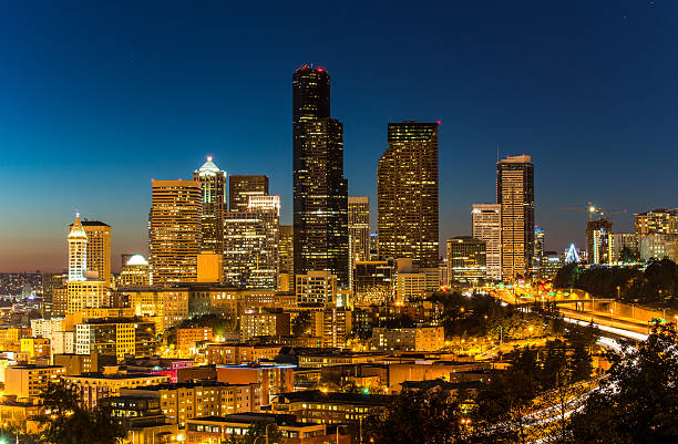 istock City skyline at the magic hour 517959825