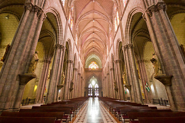 istock huge cathedral in Quito, Ecuador 517964520