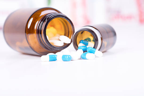 istock Colorful pills and tablets. 517969804