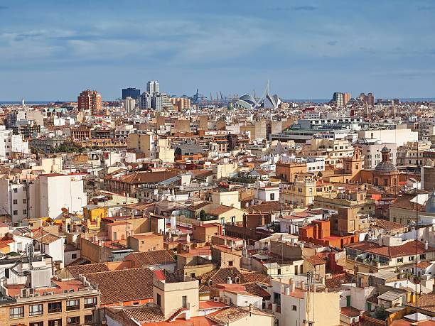 istock Aerial view of Valecia, Spain 517974622