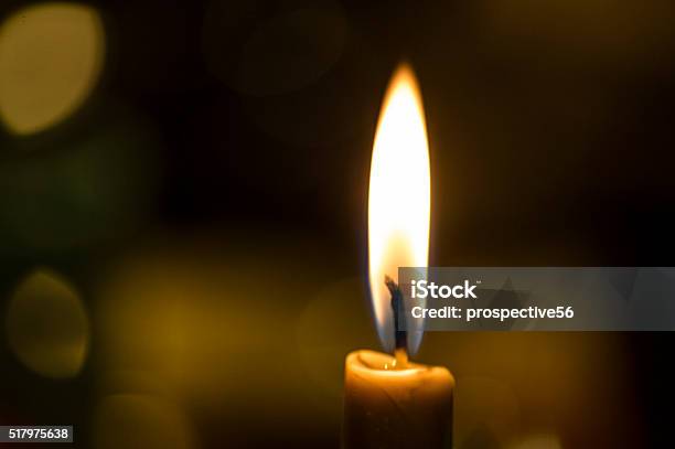 Candle Light Stock Photo - Download Image Now - Candle, Candlelight, Relaxation