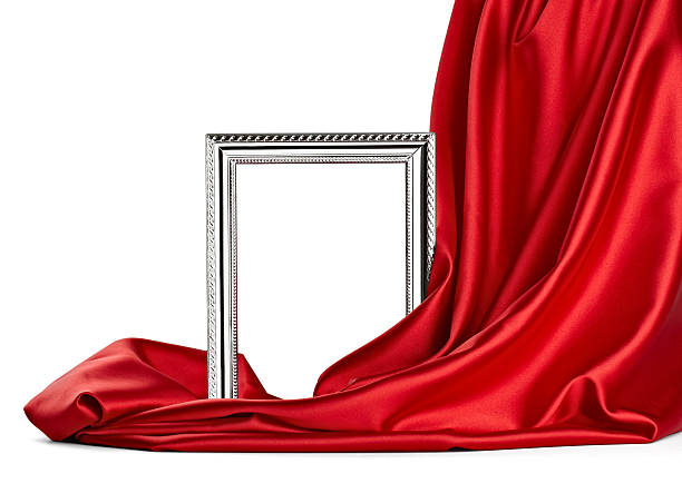 wooden frame and silk cover