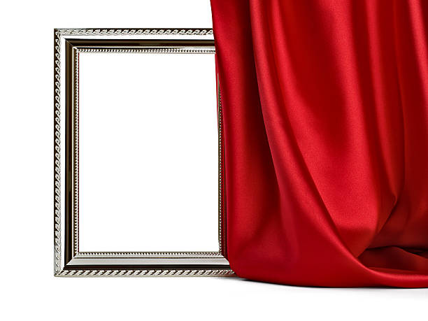 istock wooden frame and silk cover 517976066