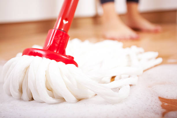 house cleaning stock photo