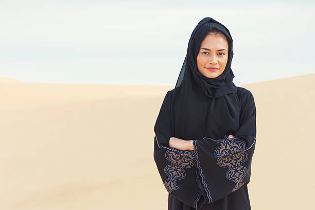 istock Arabic woman in traditional clothes 517988318