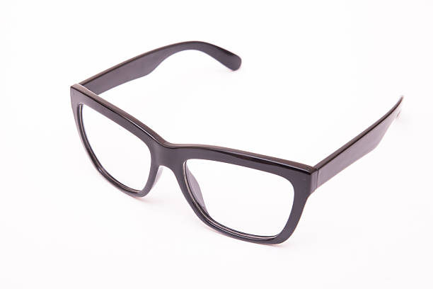 istock Black Eye Glasses Isolated on White 517992672