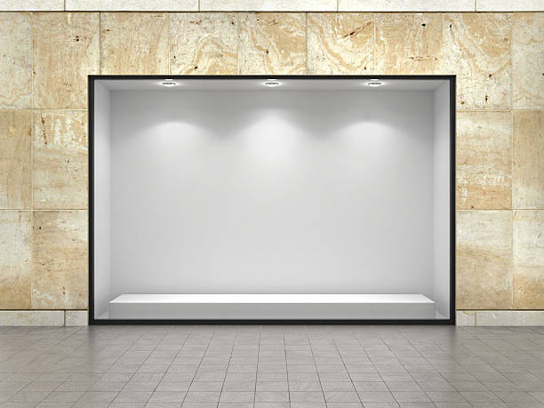 Empty ftorefront of shop. Empty ftorefront of shop. store window stock pictures, royalty-free photos & images