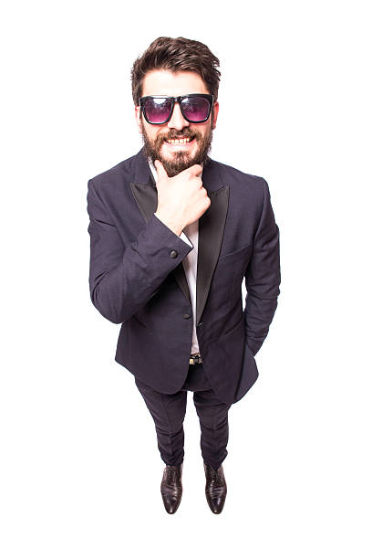 istock Full height Confident young handsome man in sunglasses 517992980