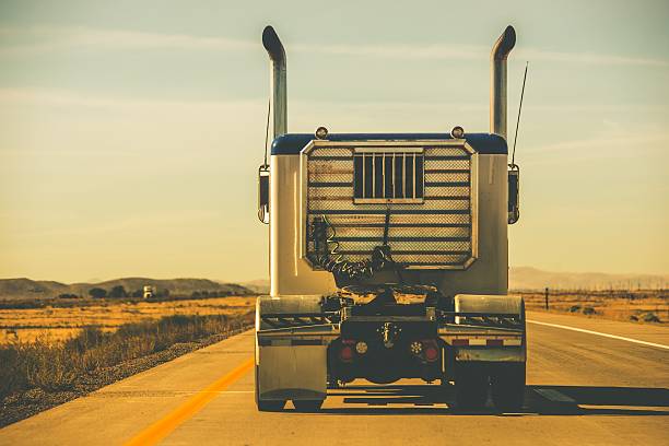 istock Tractor Trailer on the Highway 517993105