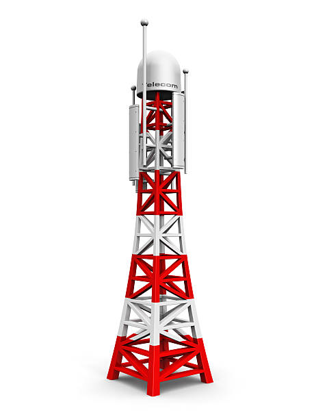 antena torre de telecomunicações - television aerial antenna television broadcasting imagens e fotografias de stock