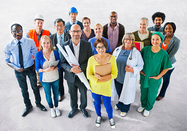 istock Diverse Multiethnic People with Different Jobs 517994183