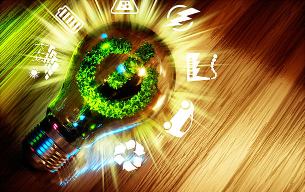 istock Concept  of green energy innovation technology. 517994432