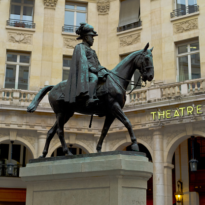 Place Edouard VII - Opera district - Paris - France