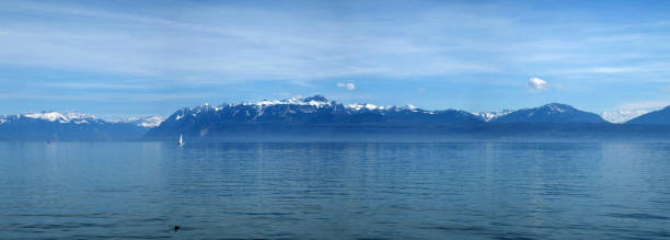 istock The Alps from lake Geneva shore in Morges 517997228