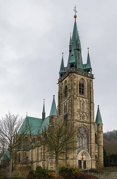 istock St. Bonifatius church, Fulda, Germany 517997874