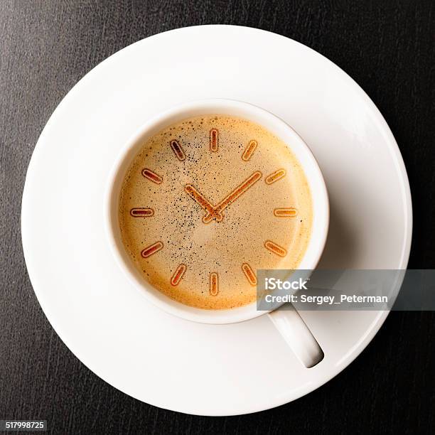 Coffee Time Stock Photo - Download Image Now - Coffee - Drink, Frothy Drink, Number
