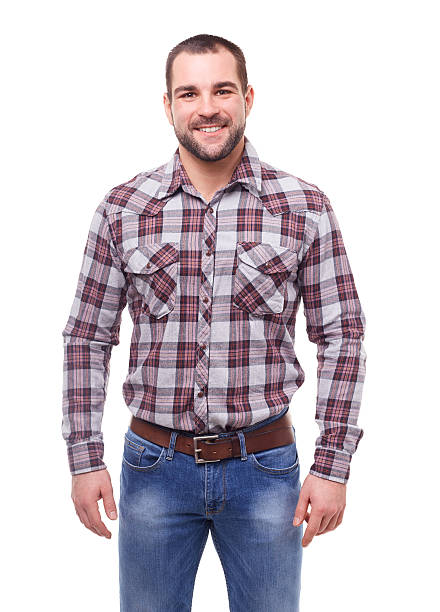istock Man in checked shirt 517999102