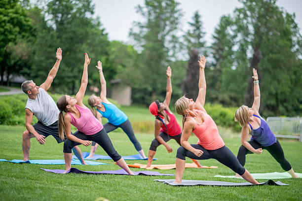 istock Side Lunge in the Park 517999790