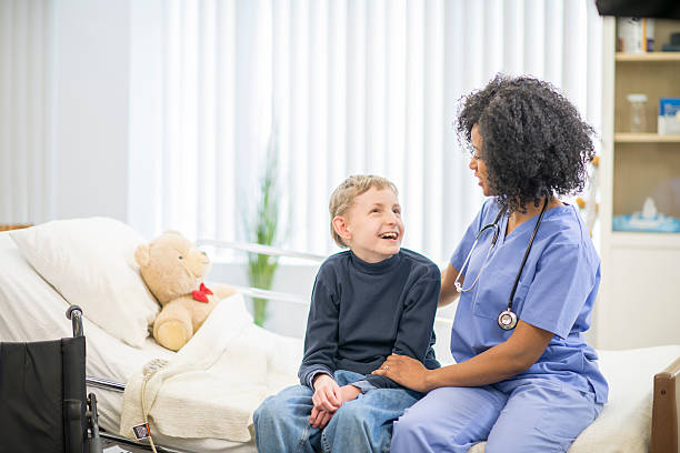 istock Young Boy with a Mental Disability 518000428