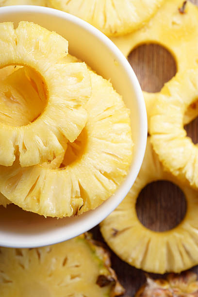 istock pineapple. details of fresh pineapple 518001660