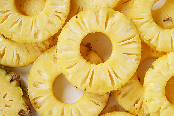 istock pineapple. details of fresh pineapple 518002536