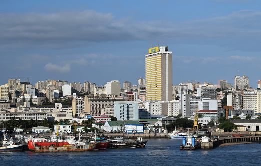 Maputo scenic city view